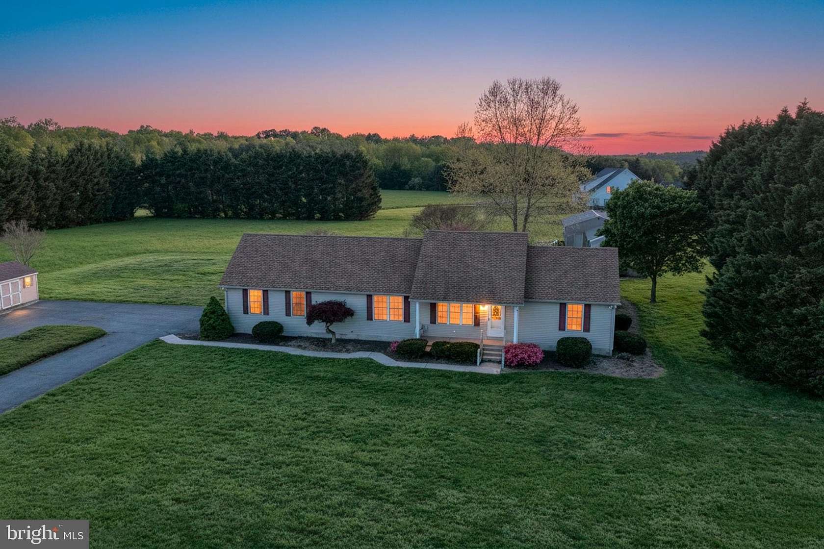 6.8 Acres of Land with Home for Sale in Harrington, Delaware