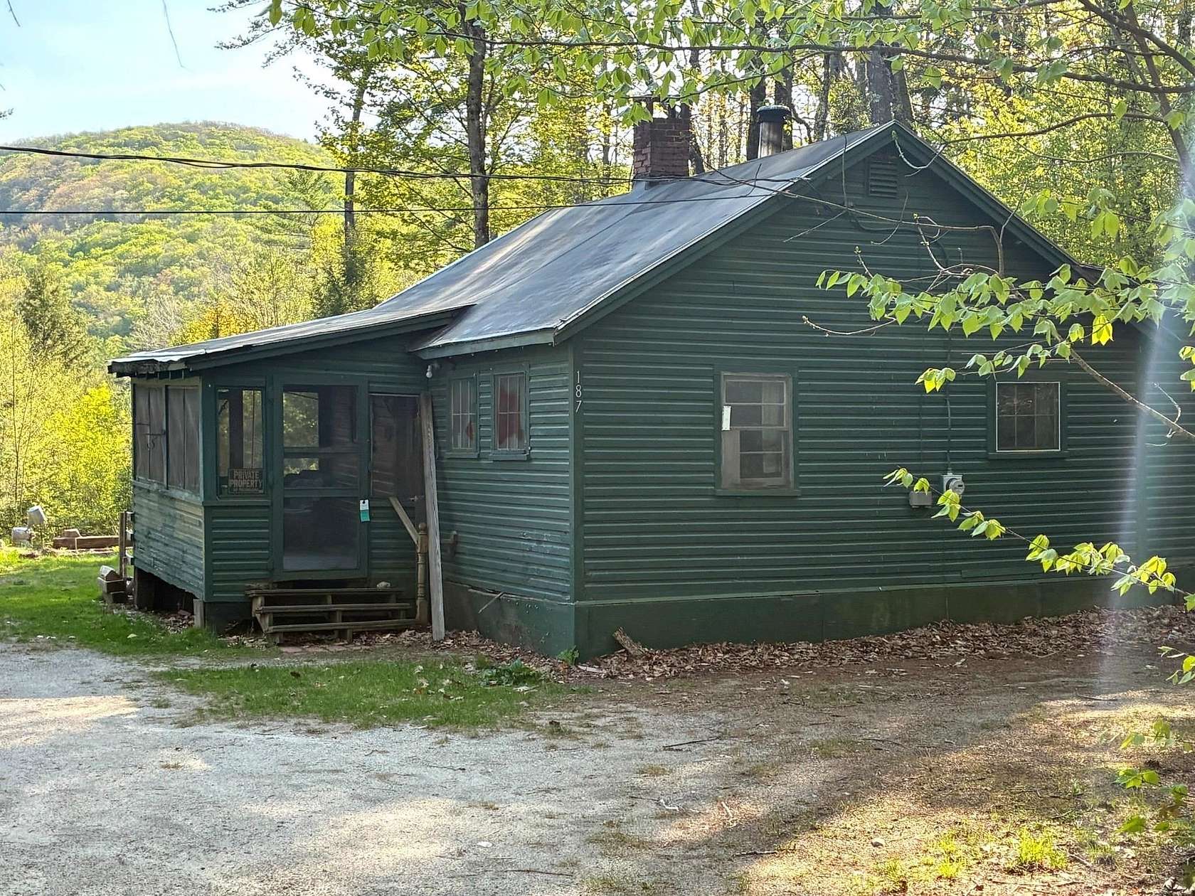 7.24 Acres of Land with Home for Sale in Warren, New Hampshire