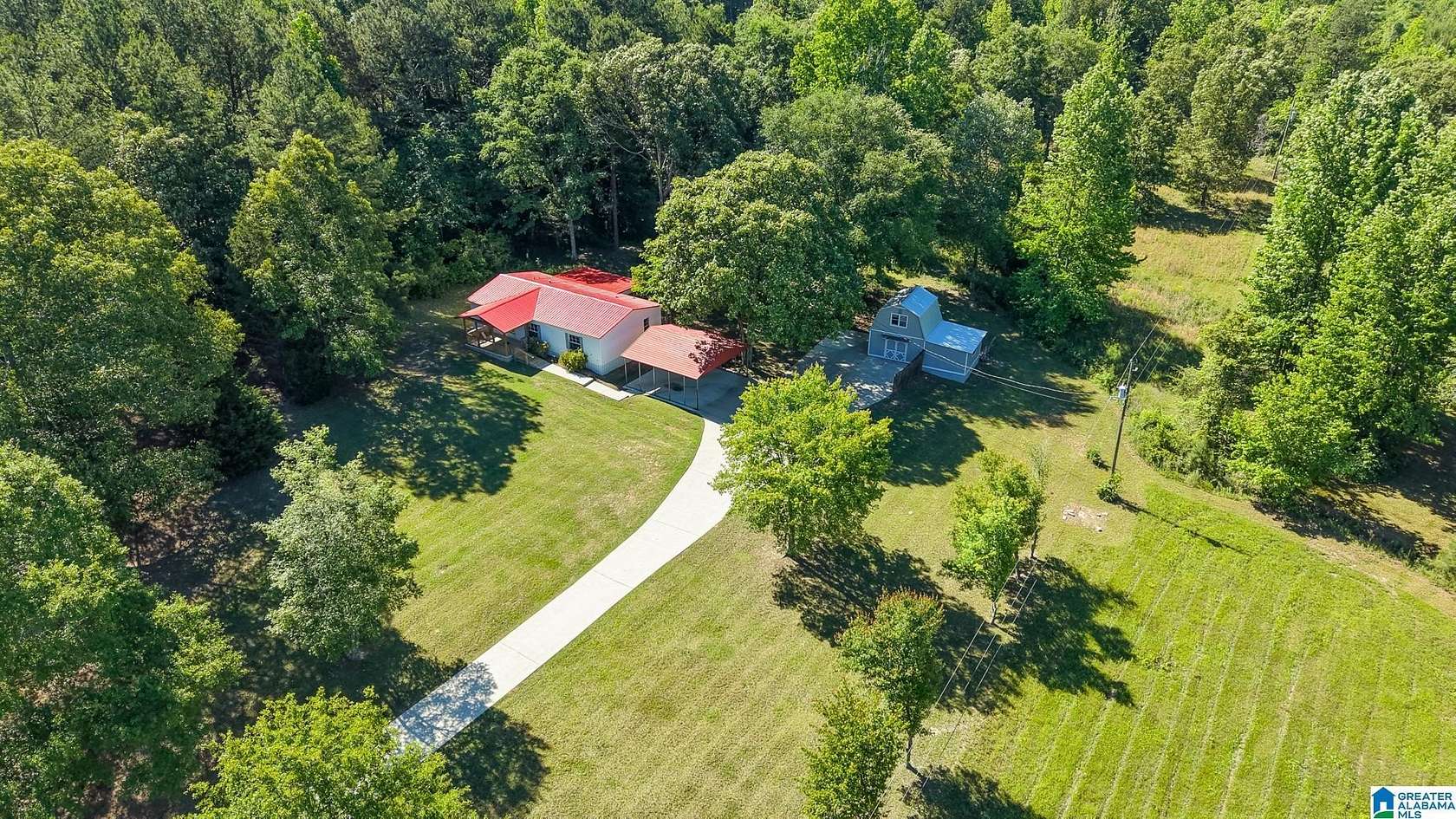 3 Acres of Land with Home for Sale in Pell City, Alabama