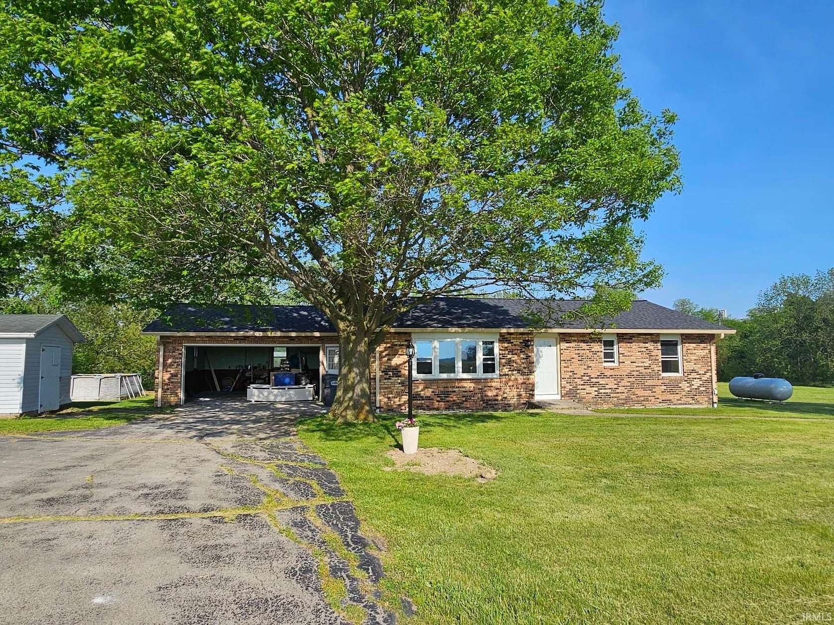 3.7 Acres of Land with Home for Sale in Pennville, Indiana