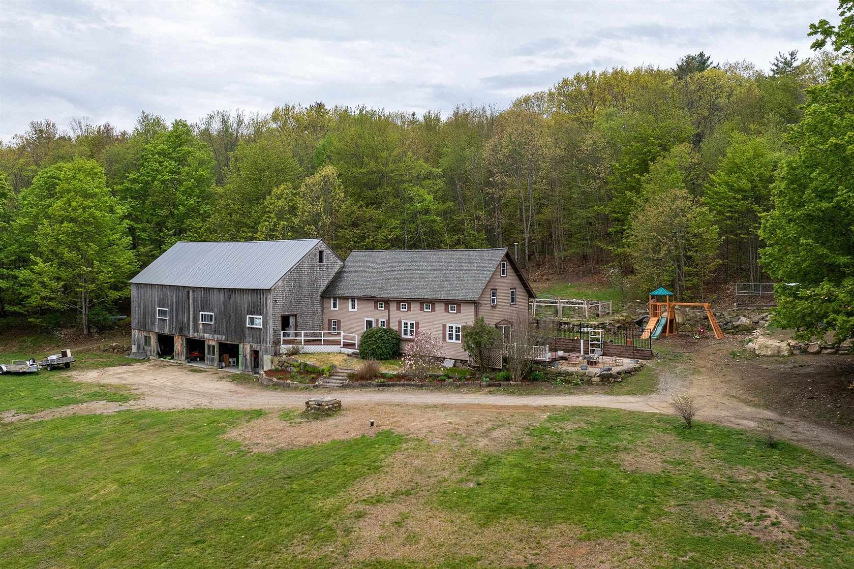 9.74 Acres of Land with Home for Sale in Barrington, New Hampshire