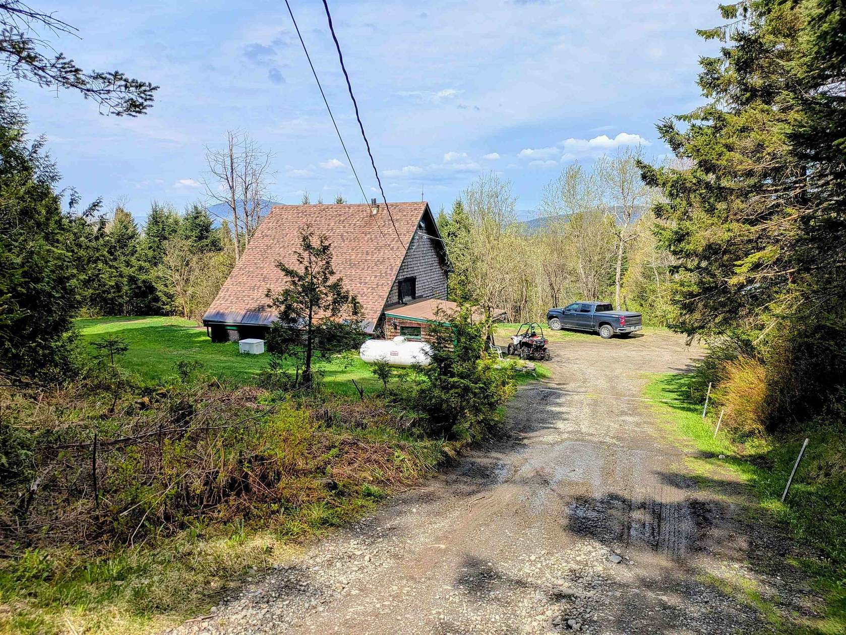 6.2 Acres of Land with Home for Sale in Stewartstown, New Hampshire