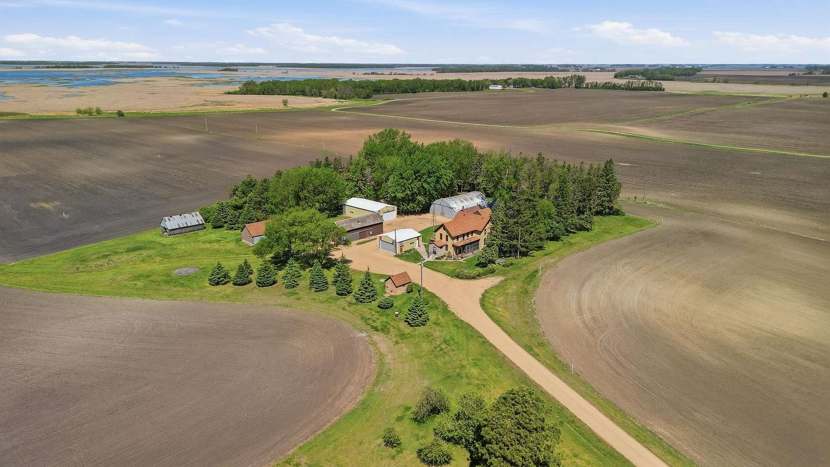 10 Acres of Land with Home for Sale in Nicollet, Minnesota