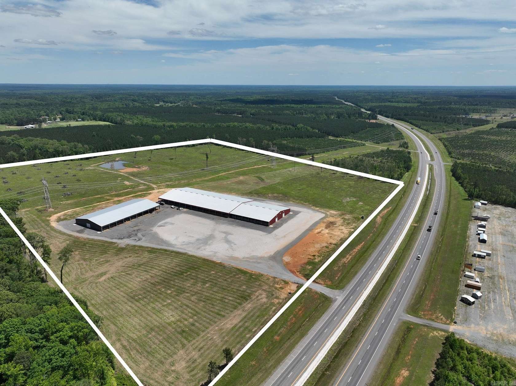 51.8 Acres of Improved Land for Sale in Sheridan, Arkansas