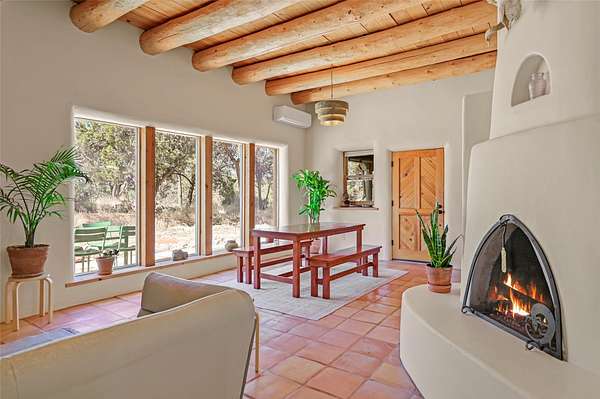 11.7 Acres of Recreational Land with Home for Sale in Santa Fe, New Mexico