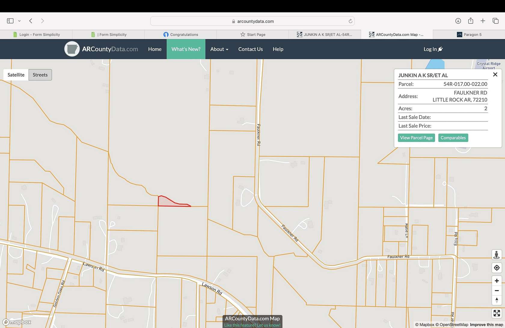2 Acres of Residential Land for Sale in Little Rock, Arkansas