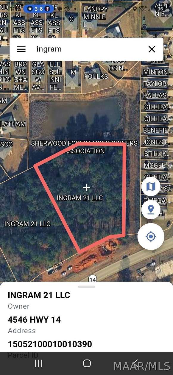 1.83 Acres of Commercial Land for Sale in Millbrook, Alabama