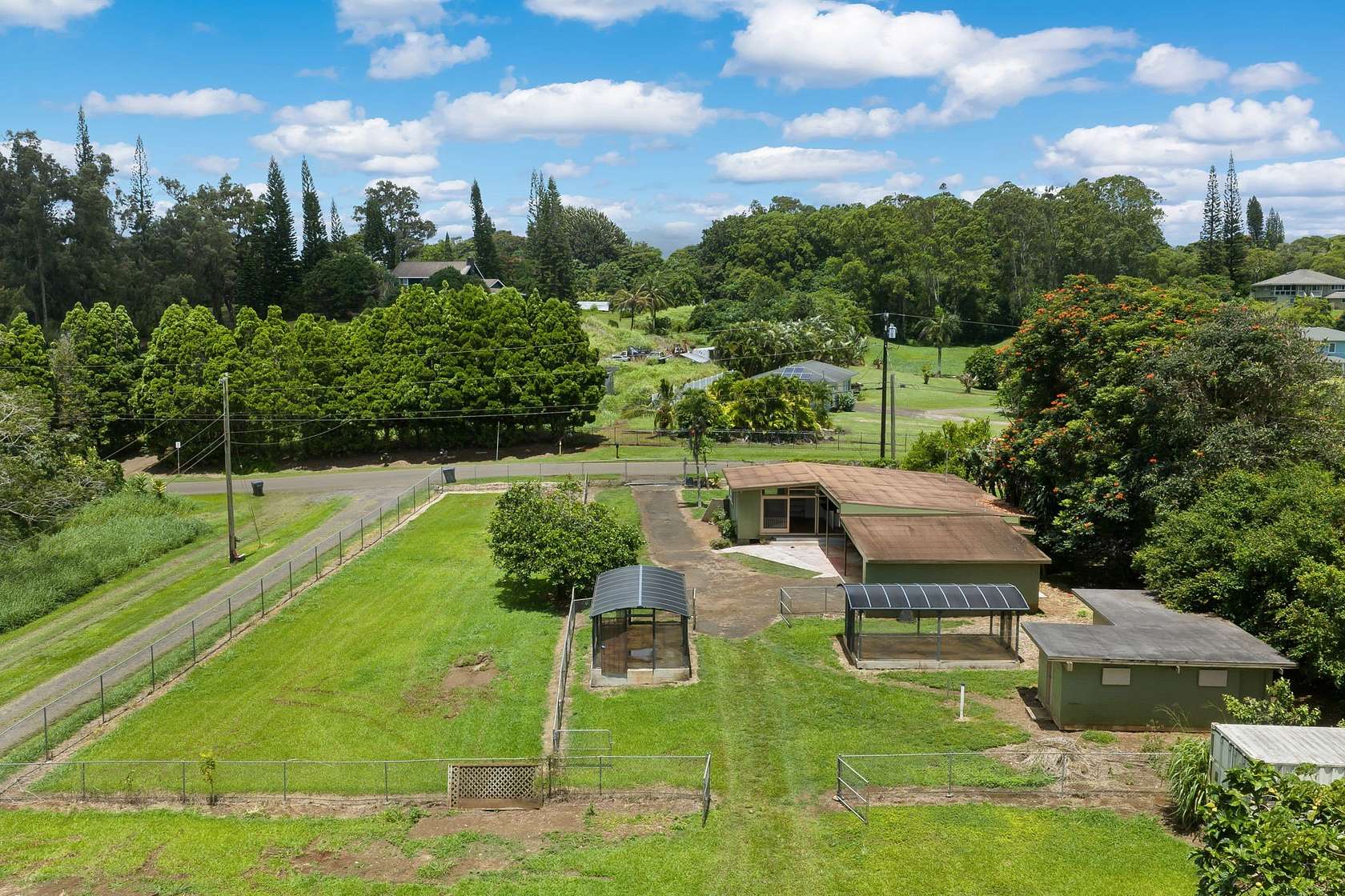 3 Acres of Land with Home for Sale in Kapaa, Hawaii