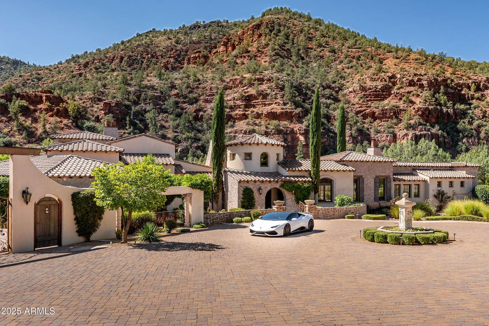 57.3 Acres of Land with Home for Sale in Sedona, Arizona