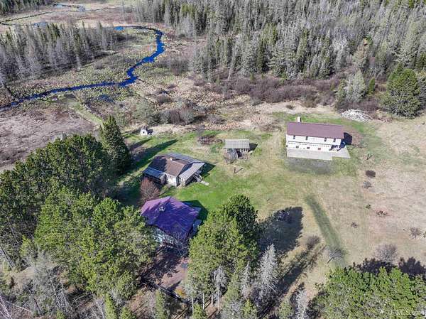 71.3 Acres of Land with Home for Sale in Crystal Falls Township, Michigan