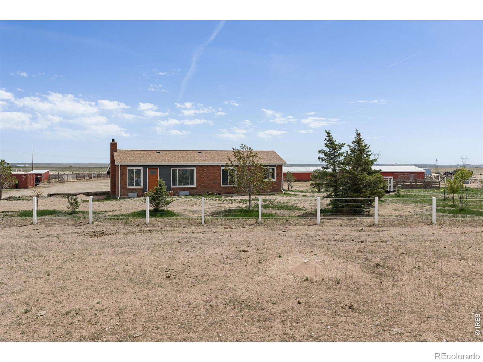 40 Acres of Land with Home for Sale in Wellington, Colorado