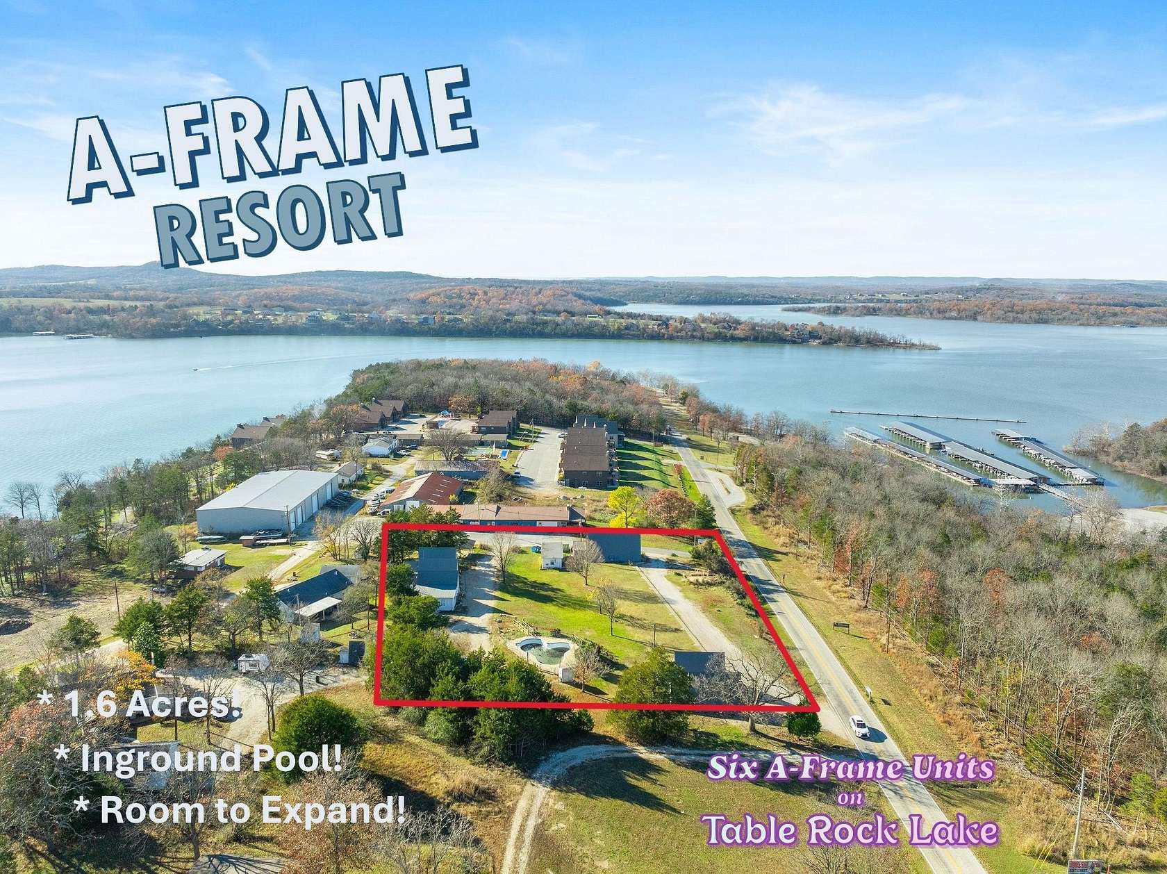 1.6 Acres of Residential Land for Sale in Lampe, Missouri