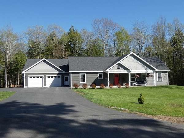 3 Acres of Land with Home for Sale in Sidney, Maine