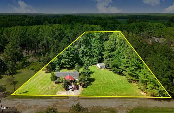 1.8 Acres of Land with Home for Sale in Princeton, North Carolina