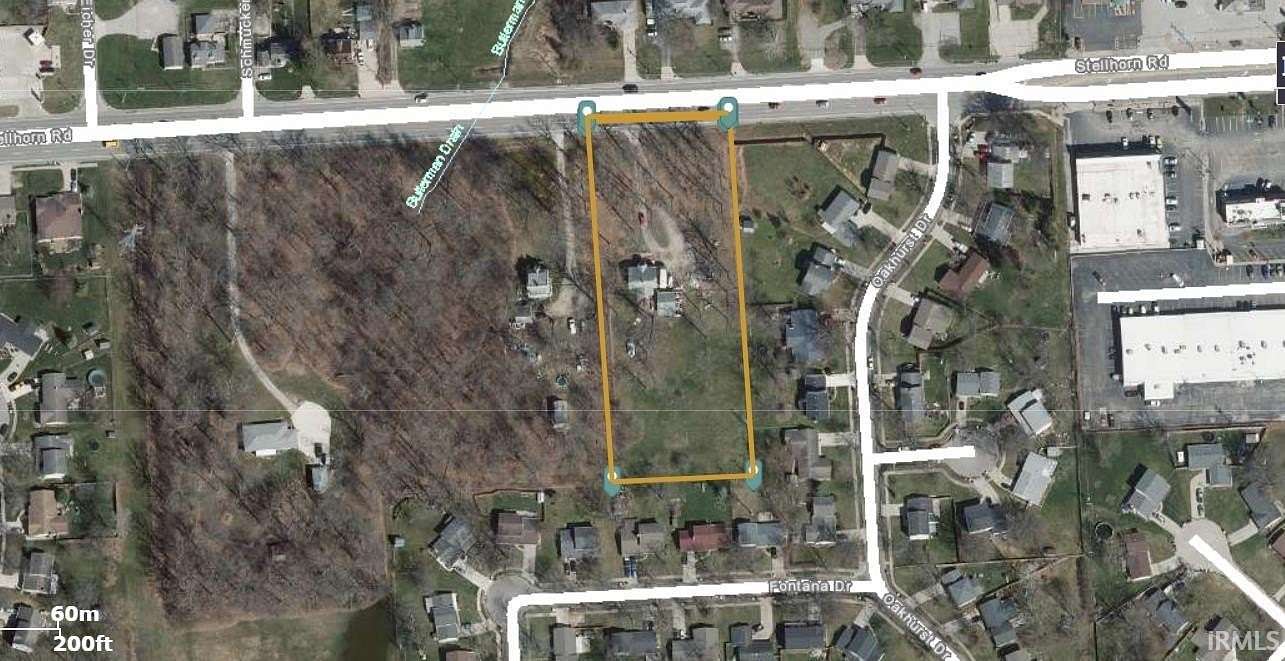 2.43 Acres of Mixed-Use Land for Sale in Fort Wayne, Indiana