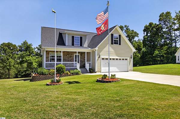 3.7 Acres of Land with Home for Sale in Duncan, South Carolina