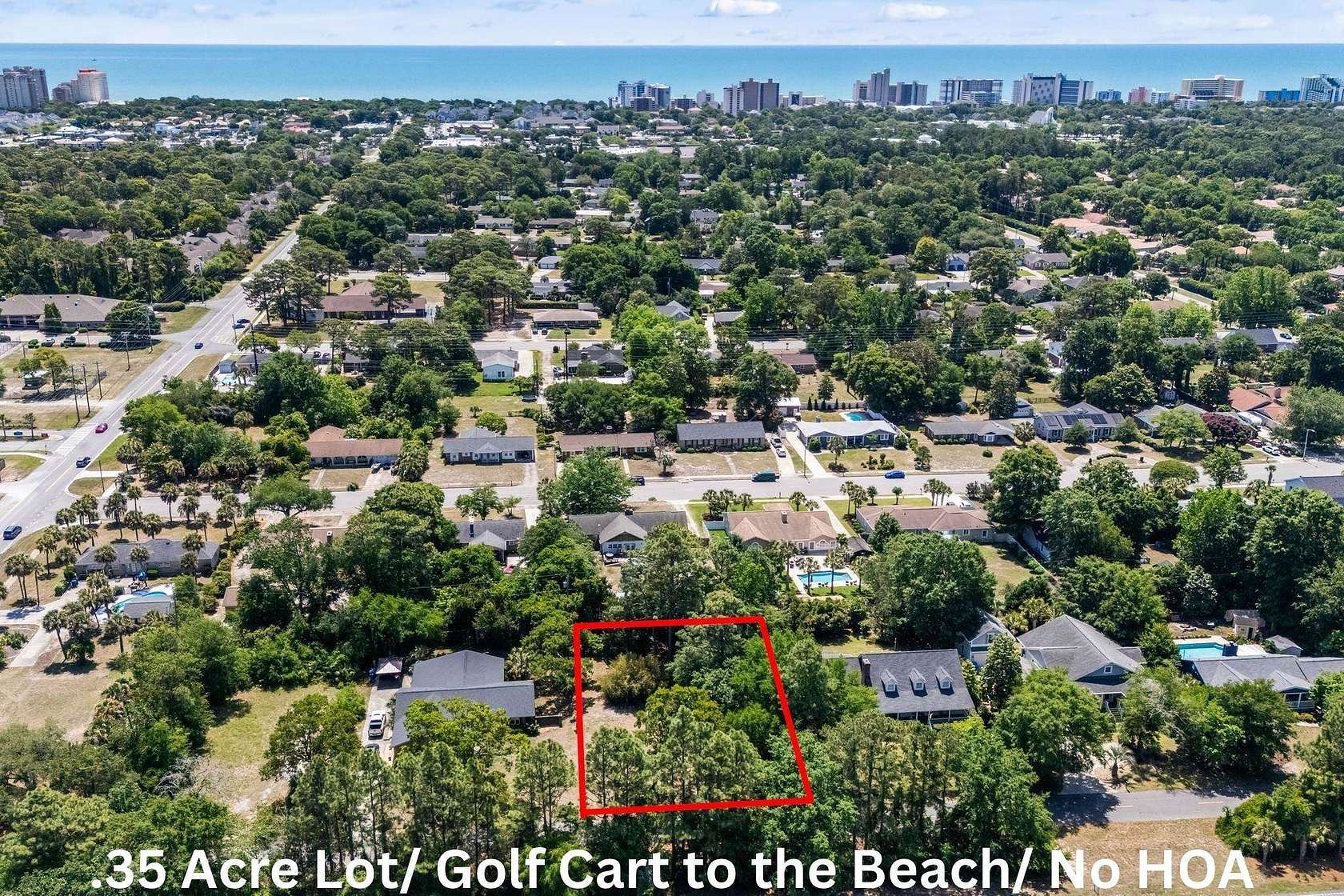 0.35 Acres of Residential Land for Sale in Myrtle Beach, South Carolina