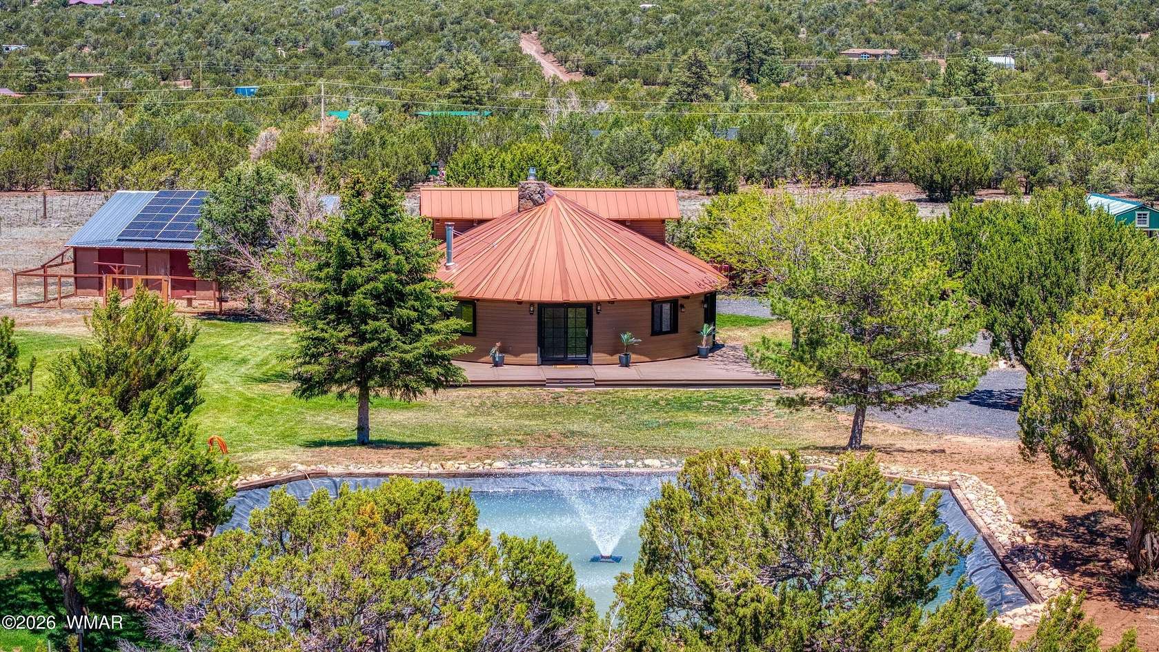 10 Acres of Land with Home for Sale in Vernon, Arizona