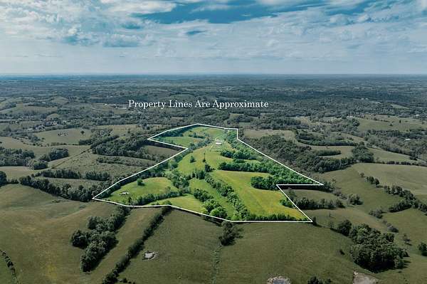 95 Acres of Land with Home for Sale in Sharpsburg, Kentucky