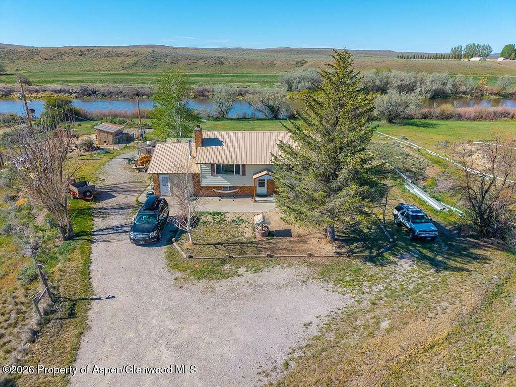13.6 Acres of Recreational Land with Home for Sale in Maybell, Colorado