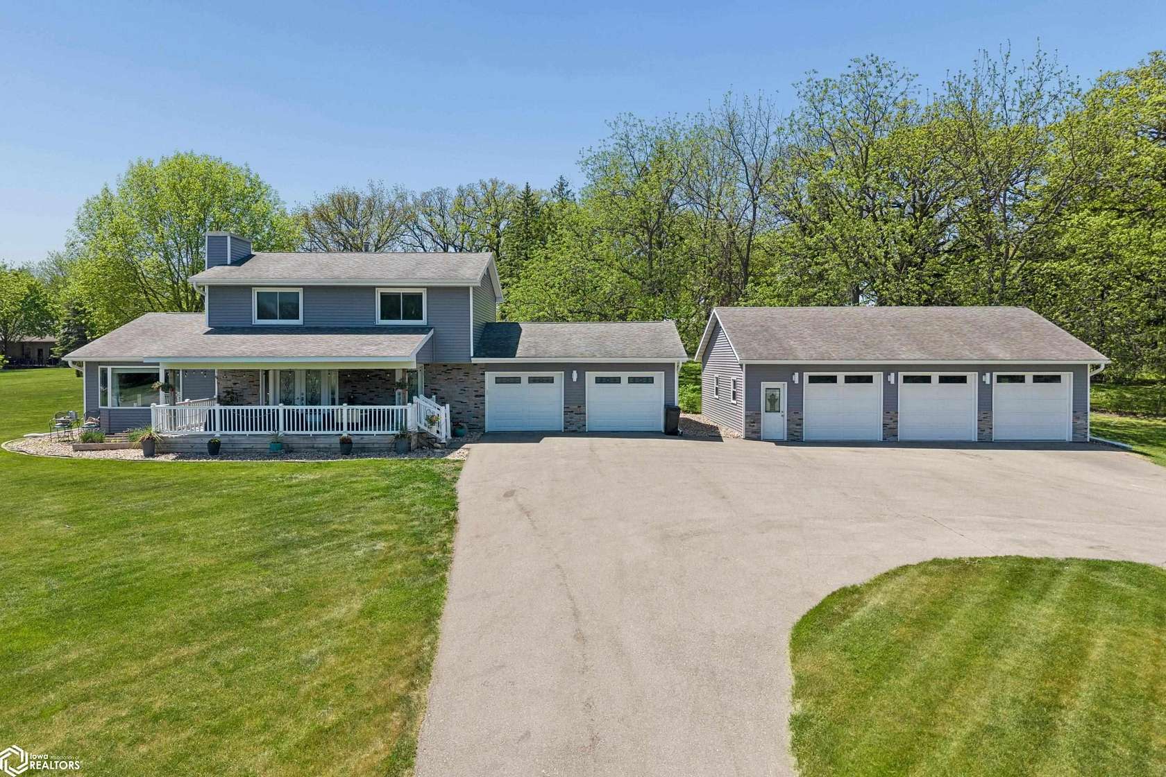 1.7 Acres of Land with Home for Sale in Clear Lake, Iowa