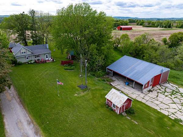 10.1 Acres of Land with Home for Sale in Kendall, Wisconsin