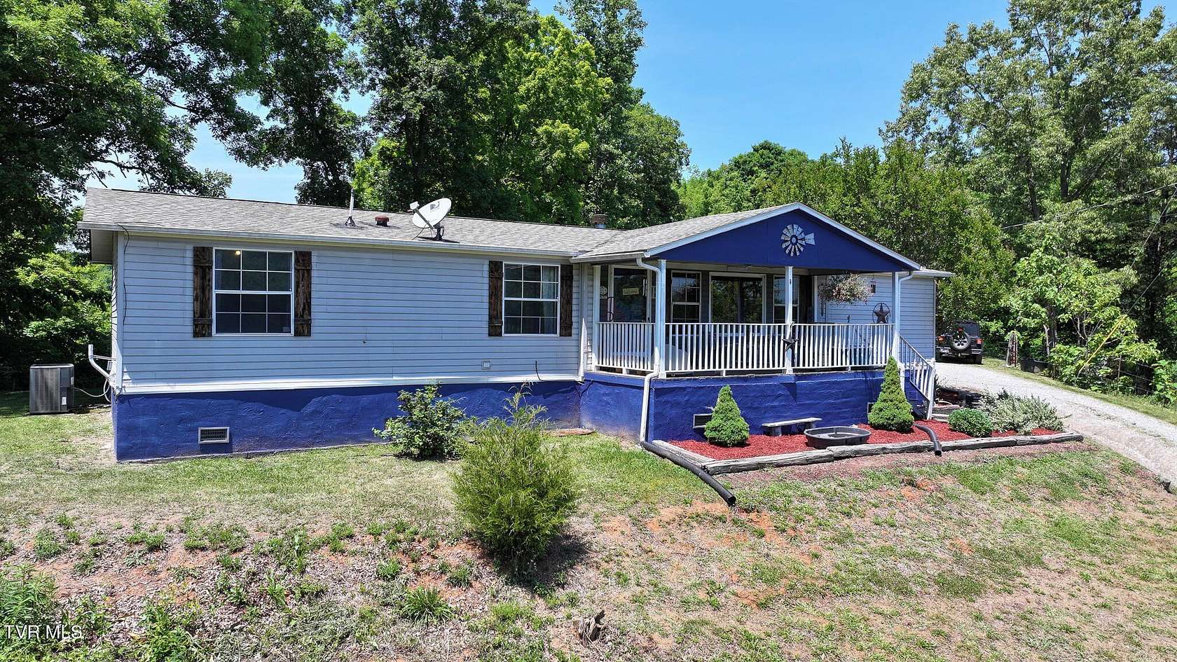 6.39 Acres of Land with Home for Sale in Afton, Tennessee