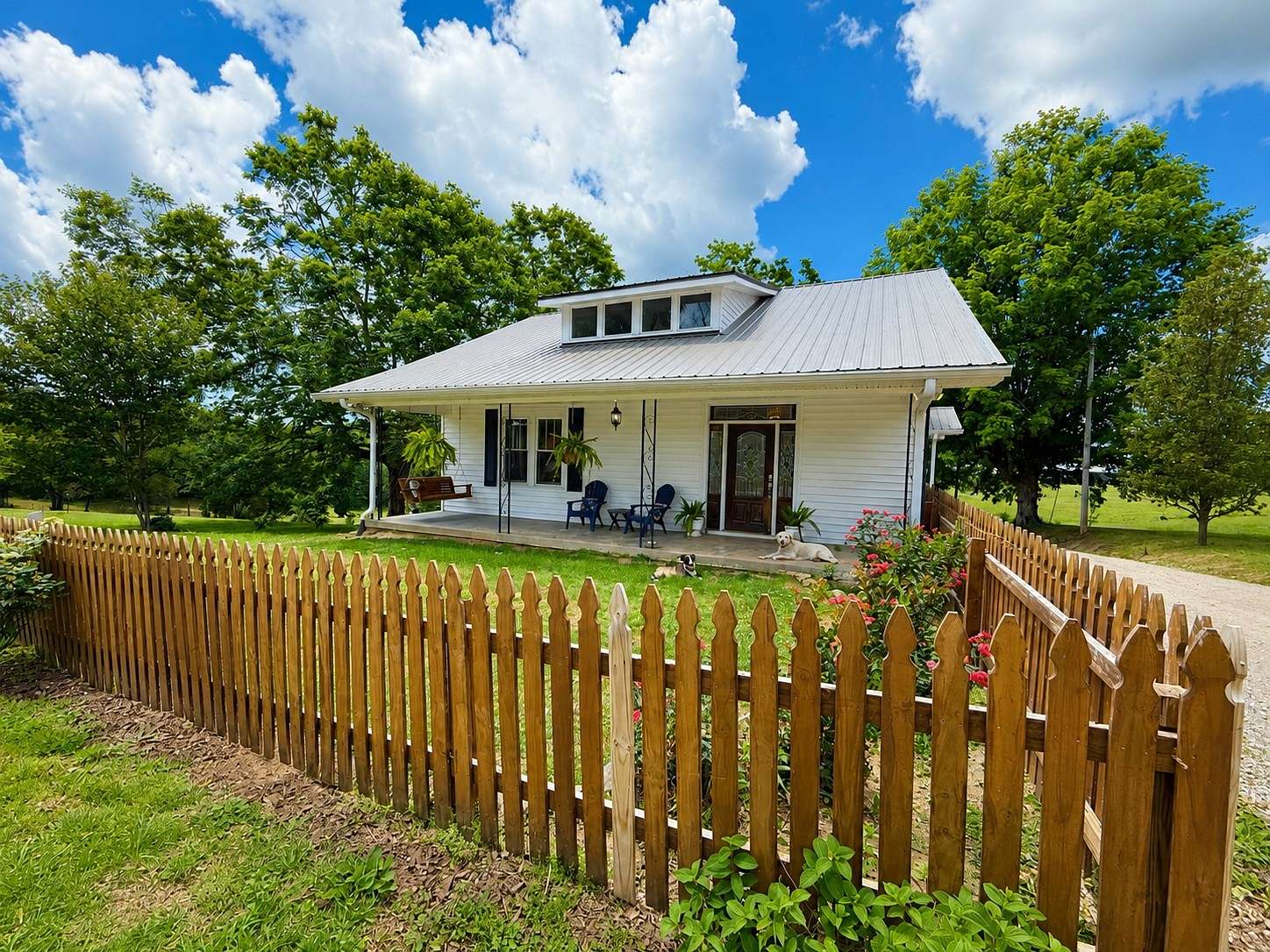 17.7 Acres of Land with Home for Sale in Charlotte, Tennessee
