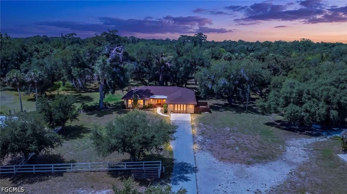 7.23 Acres of Land with Home for Sale in Fort Myers, Florida
