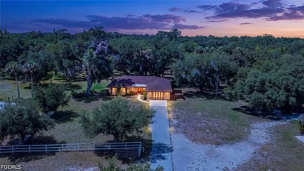 7.23 Acres of Land with Home for Sale in Fort Myers, Florida
