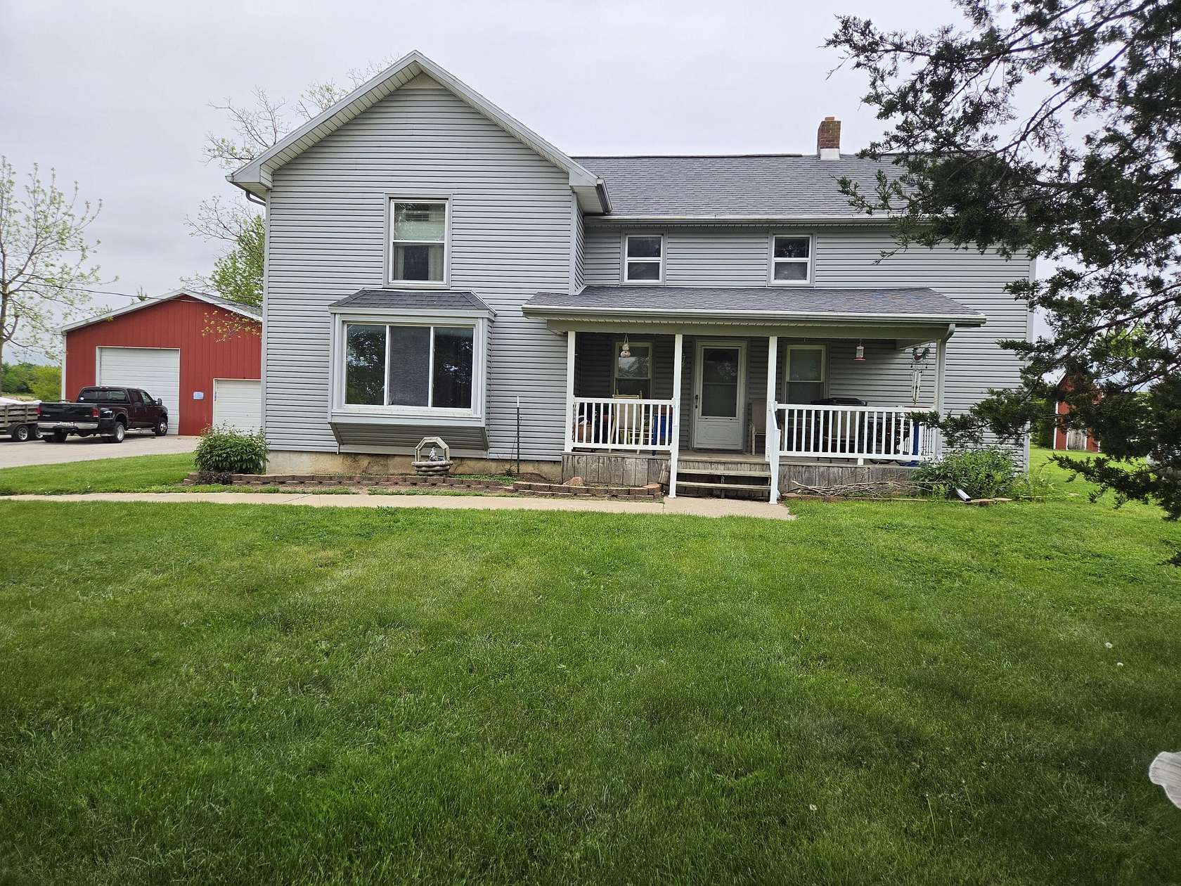3 Acres of Land with Home for Sale in Milan, Michigan