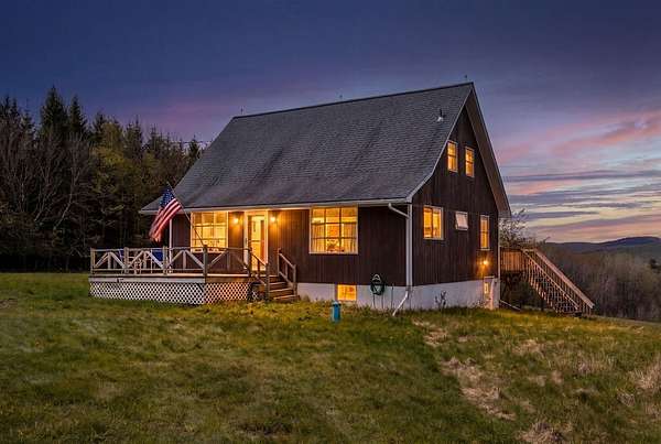 9.2 Acres of Land with Home for Sale in Harpersfield, New York