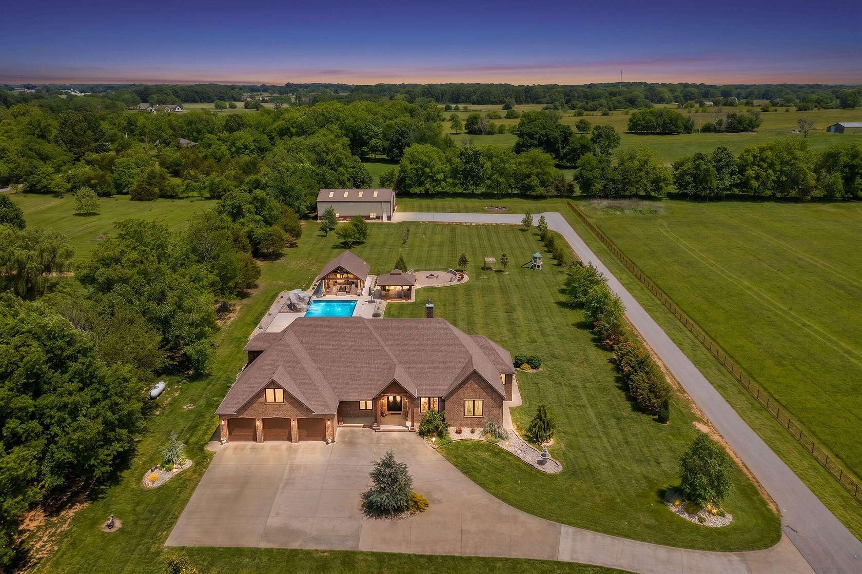 10 Acres of Land with Home for Sale in Strafford, Missouri