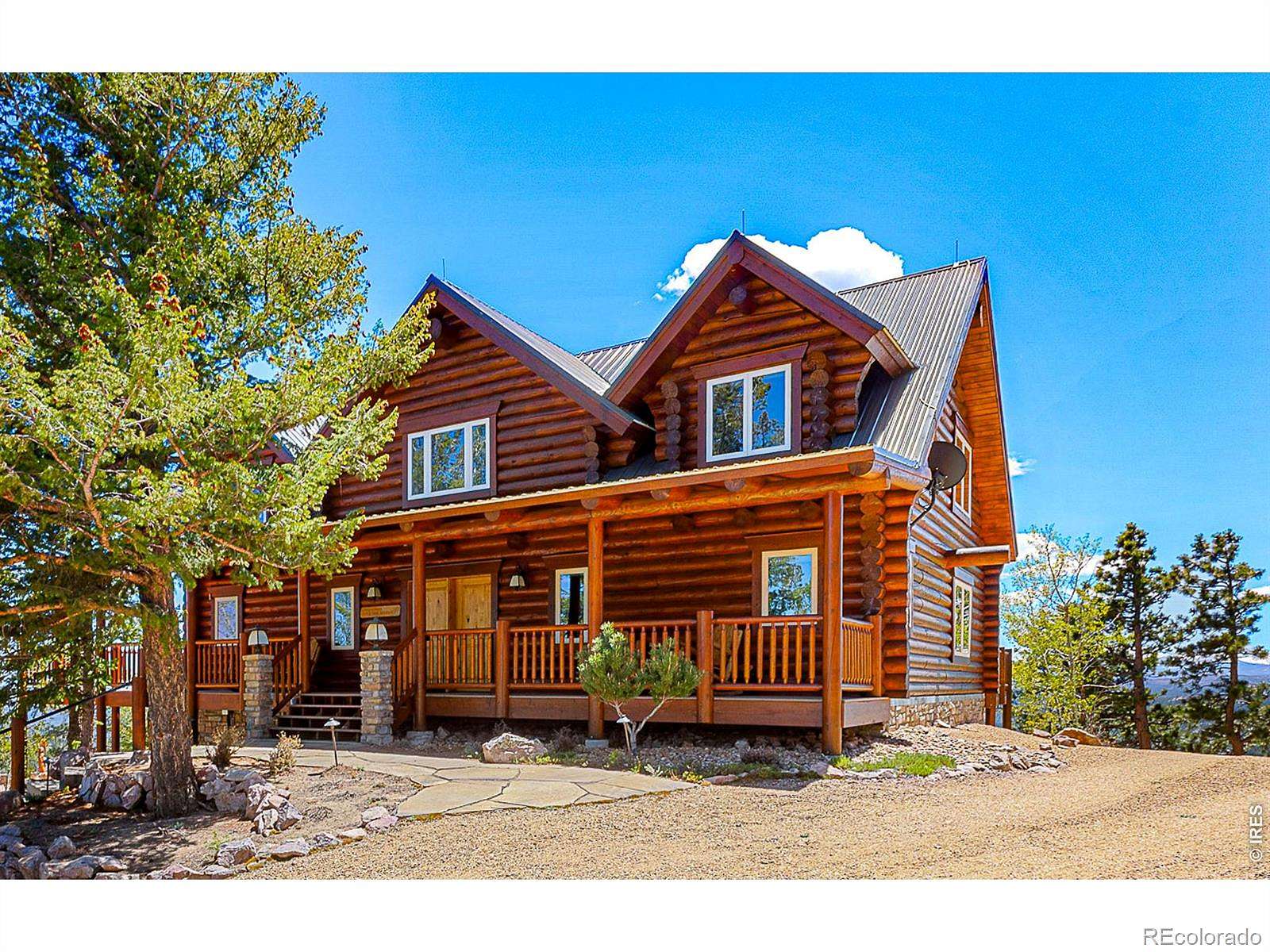 10.2 Acres of Land with Home for Sale in Red Feather Lakes, Colorado