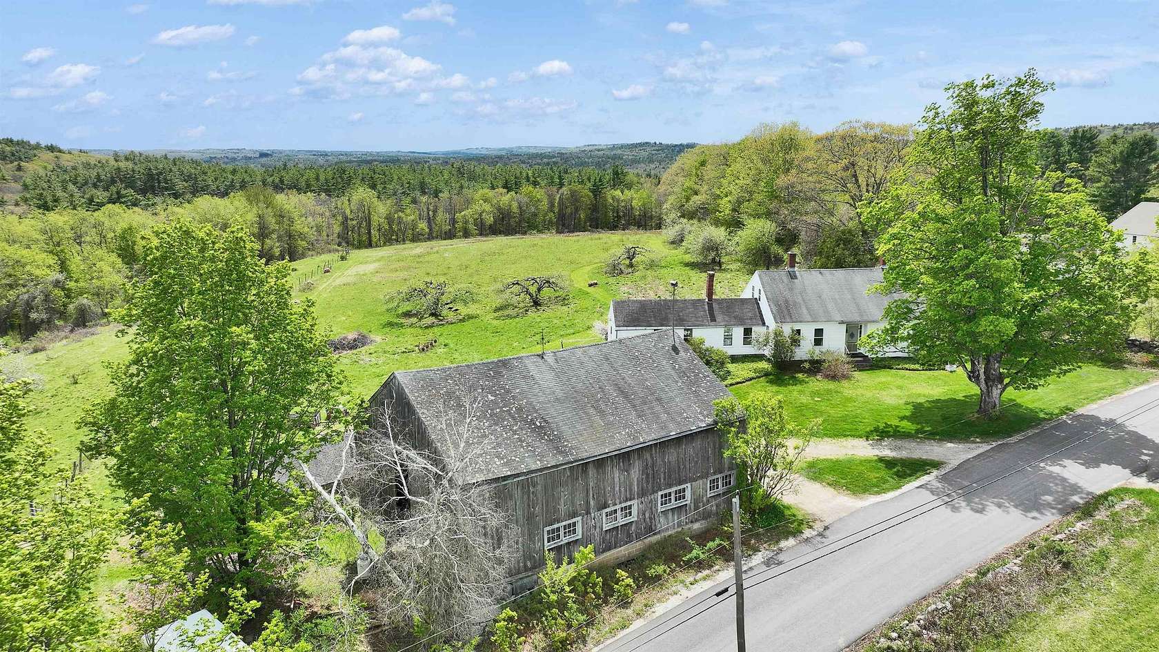 22.2 Acres of Recreational Land with Home for Sale in Lyndeborough, New Hampshire