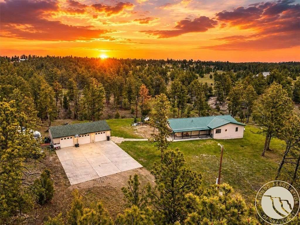 19.1 Acres of Land with Home for Sale in Roundup, Montana
