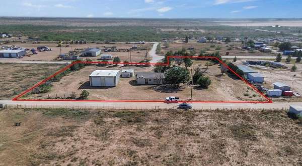 2 Acres of Land with Home for Sale in Midland, Texas