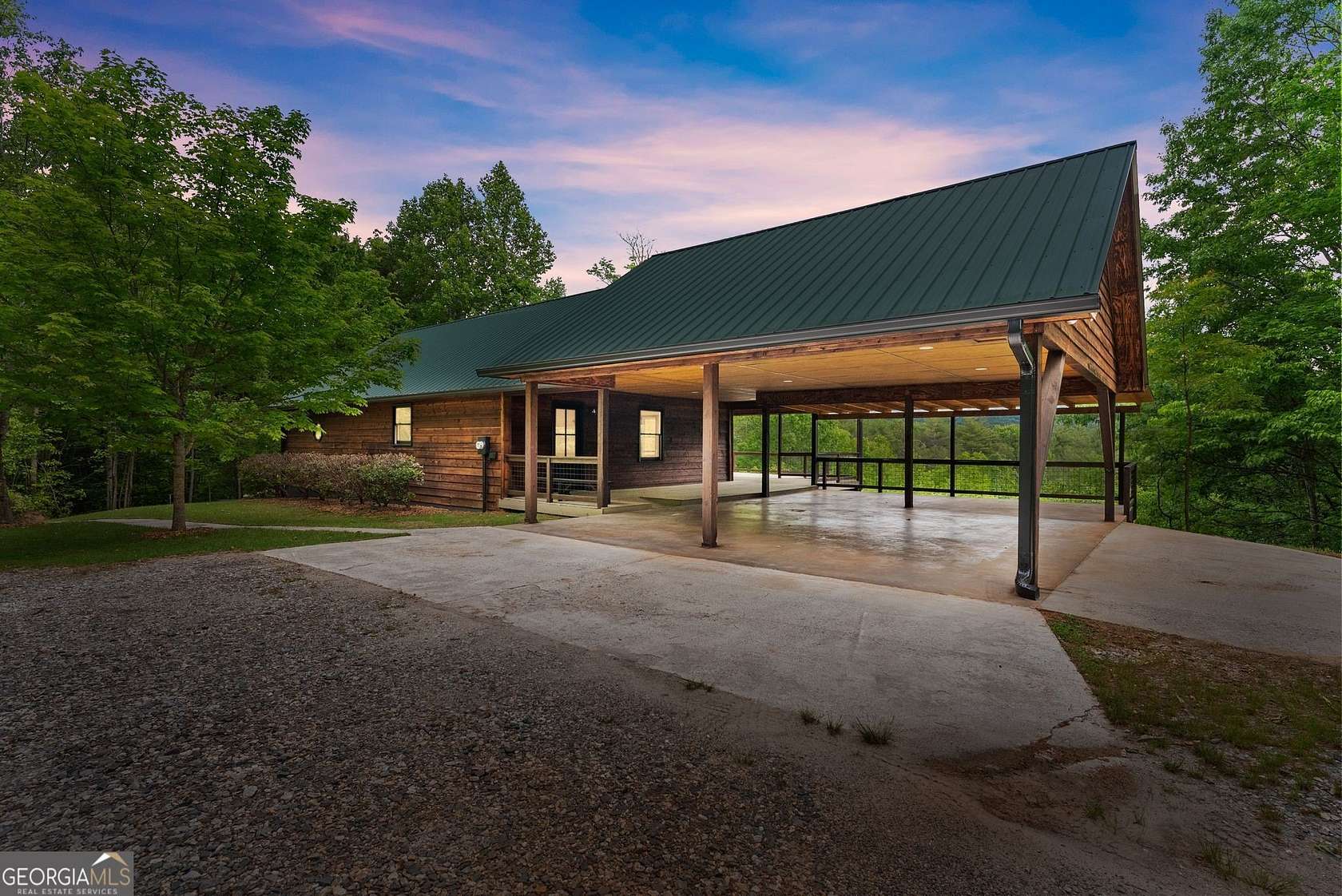 5.79 Acres of Land with Home for Sale in Sautee-Nacoochee, Georgia