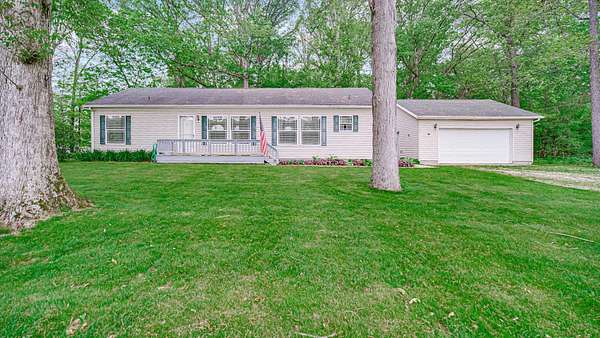1.62 Acres of Land with Home for Sale in Monterey, Indiana