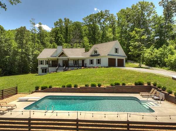 1.5 Acres of Land with Home for Sale in Blue Ridge, Georgia