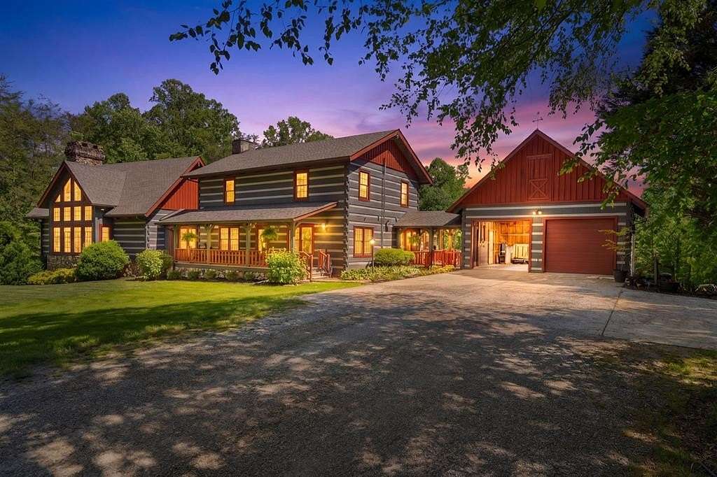 12 Acres of Land with Home for Sale in Blairsville, Georgia