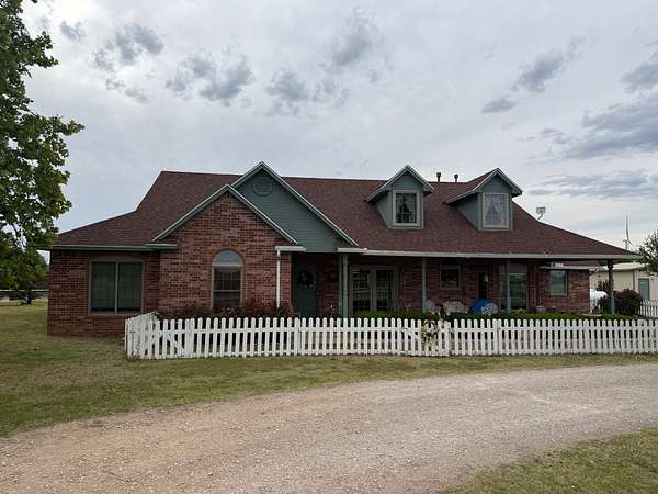 2.26 Acres of Land with Home for Sale in Vici, Oklahoma