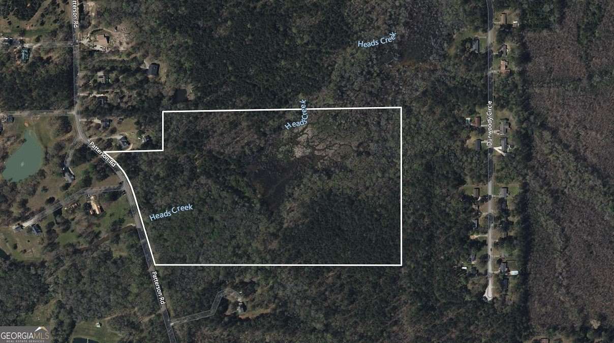 37 Acres of Recreational & Residential Land for Sale in Griffin, Georgia
