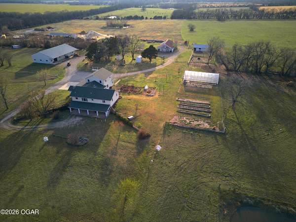82 Acres of Land with Home for Sale in Oswego, Kansas