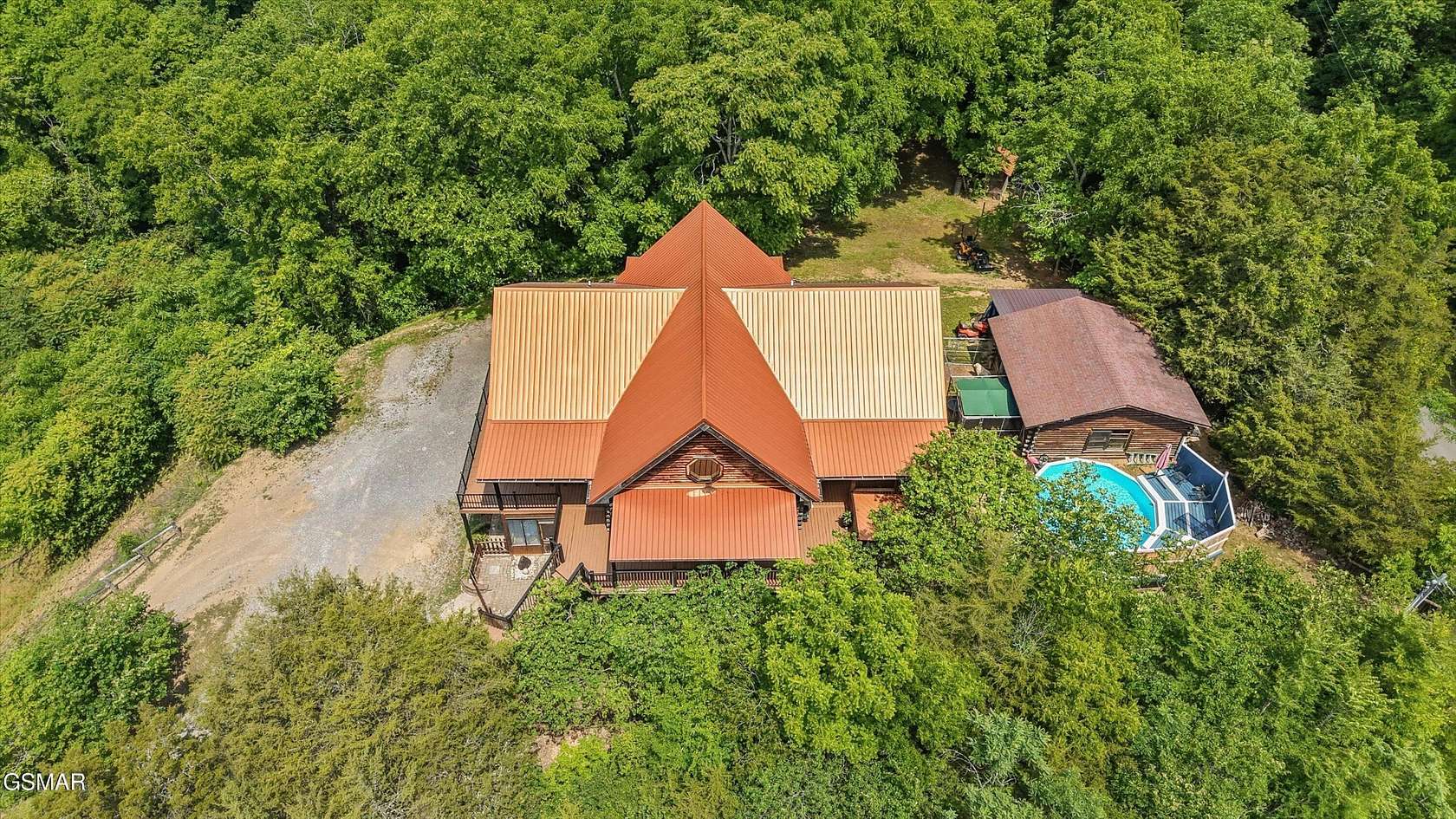 5 Acres of Land with Home for Sale in Newport, Tennessee