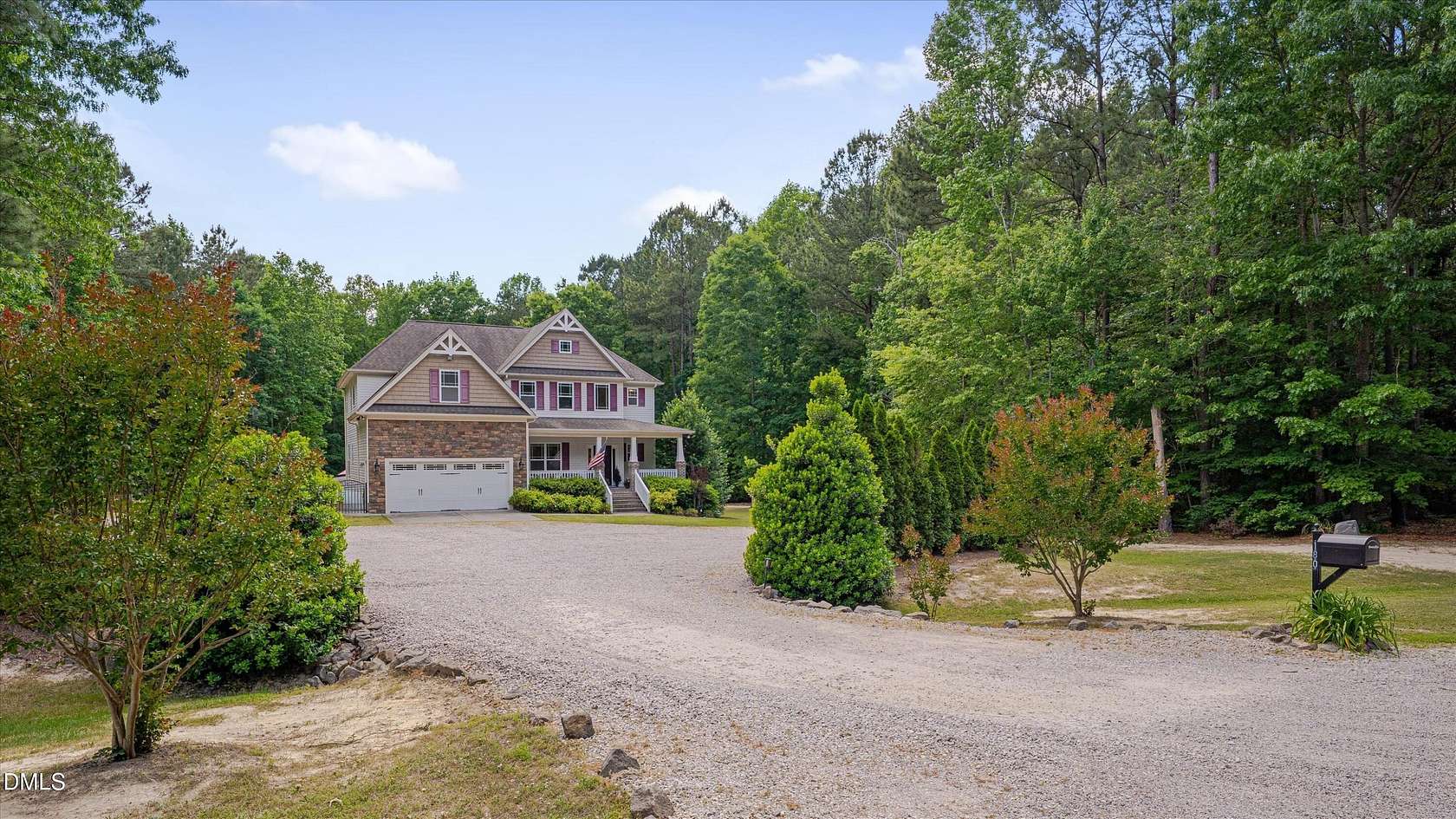 10.3 Acres of Land with Home for Sale in Youngsville, North Carolina