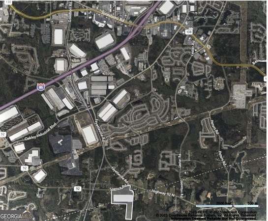 54.9 Acres of Recreational Land for Sale in Fairburn, Georgia