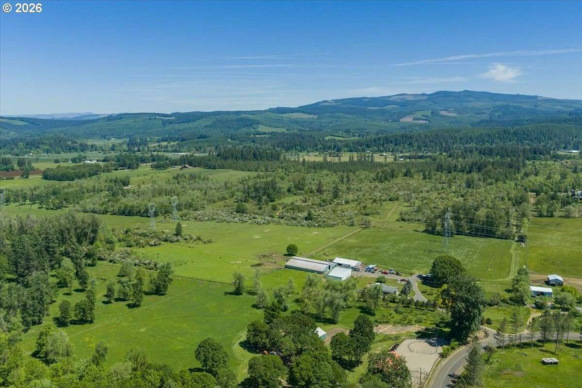 87.5 Acres of Agricultural Land with Home for Sale in Lebanon, Oregon