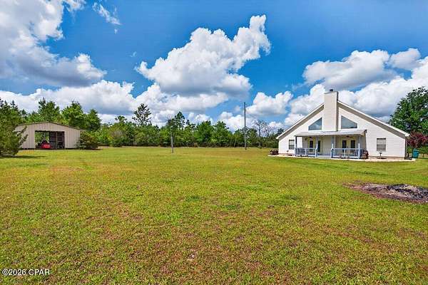 4.83 Acres of Land with Home for Sale in Chipley, Florida