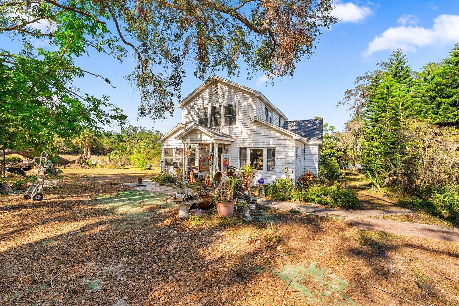 5.2 Acres of Land with Home for Sale in Thonotosassa, Florida